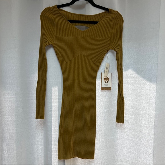 Daily Practice by Anthropologie Ribbed Dress - Picture 5 of 11